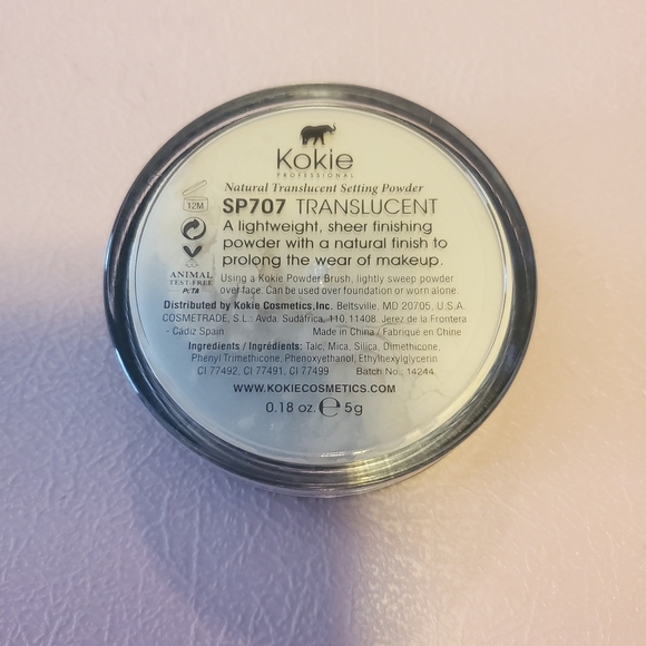 Kokie Professional Translucent Setting Powder - Picture 3 of 3
